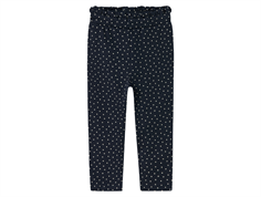 Name It dark sapphire small dots sweatpants